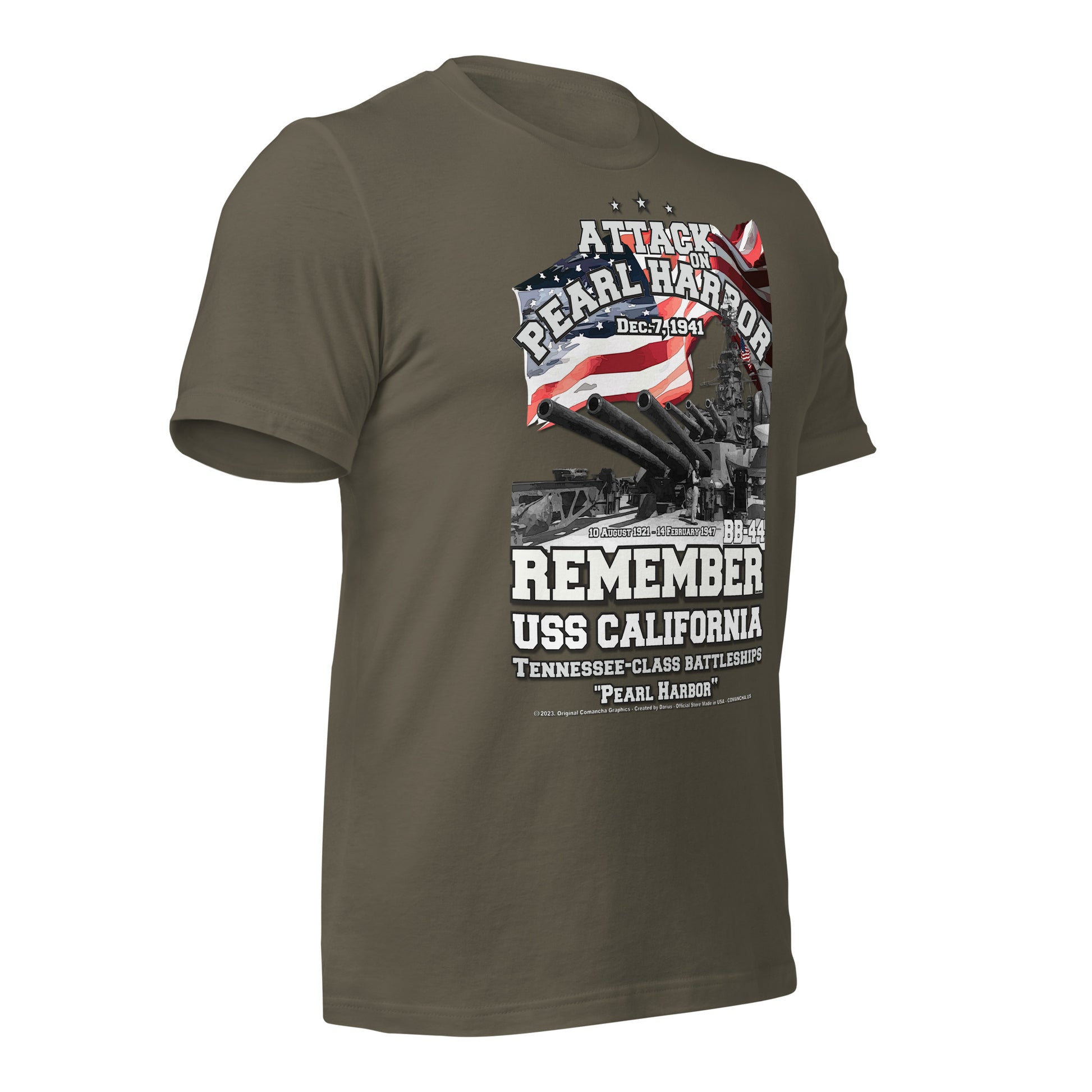 USS CALIFORNIA veterans t-shirt,USS CALIFORNIA BB-44 t-shirt, Peral harbor t-shirt, US navy t-shirt,USS CALIFORNIA BB-44 Battleship US Navy Veterans T-shirt, Comancha T-Shirt Shop,