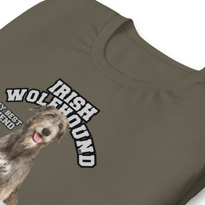 IRISH WOLFHOUND Dog t-shirt, Dog Owner t-shirt,Dog Breads t-shirt,comancha,