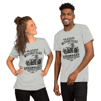 Classic Motorcycles - FL Panehead Street Unisex t-shirt