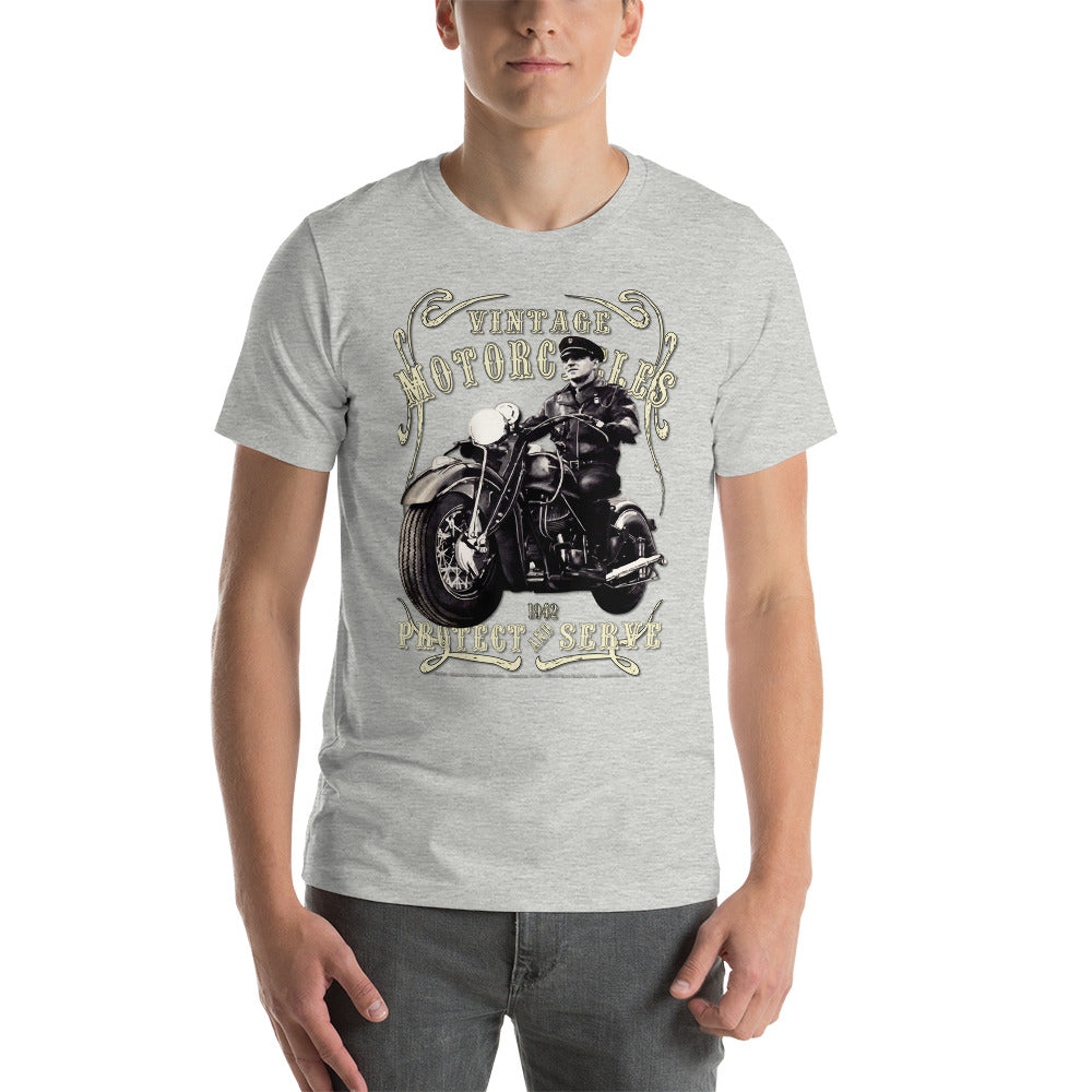 Police Motorcycles tee, Classic motorcycles tee, Custom motorcycle tee, motorcycle clothing, Vintage motorcycles tee, Best motorcycles tees,