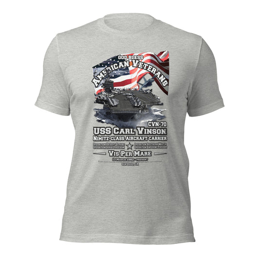 USS CARL VINSTON CVN-70 t-shirt, USS CARL VINSTON t-shirt,Aircraft Carrier Destroyer Veterans Tee, Navy T-shirt, T-shirt Online Shop,