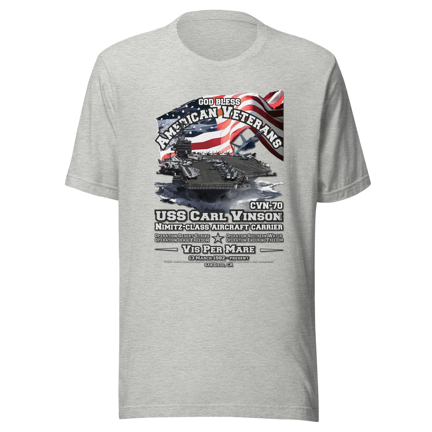 USS CARL VINSTON CVN-70 t-shirt, USS CARL VINSTON t-shirt,Aircraft Carrier Destroyer Veterans Tee, Navy T-shirt, T-shirt Online Shop,