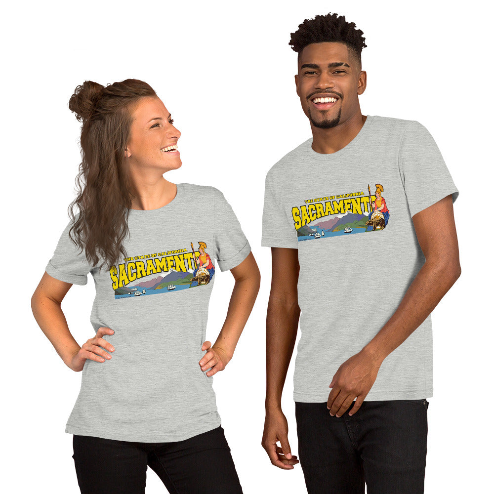 SACRAMENTO tee, SACRAMENTO ca tee,SACRAMENTO gift tee,SACRAMENTO city gift tee, California State tee, Comancha Graphics tee,