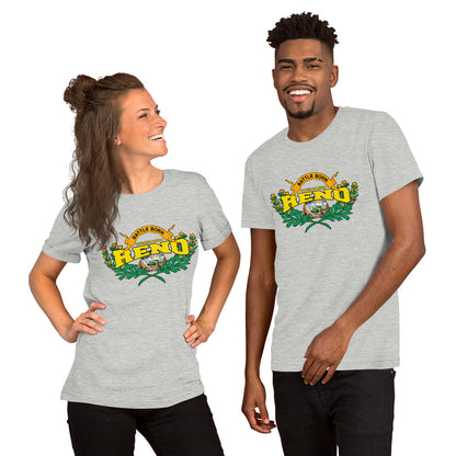 RENO tee, RENO gift, RENO love tee, RENO t-shirt,RENO city Nevada State tee,