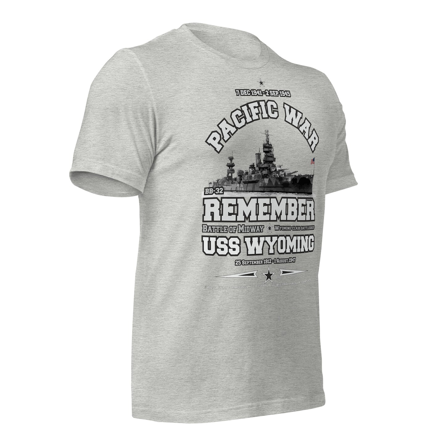 USS WYOMING t-shirt,US Navy Veterans t-shirt,Comancha, US Navy Battleship Veterans T-shirt, USS WYOMING BB-32 T-shirt,