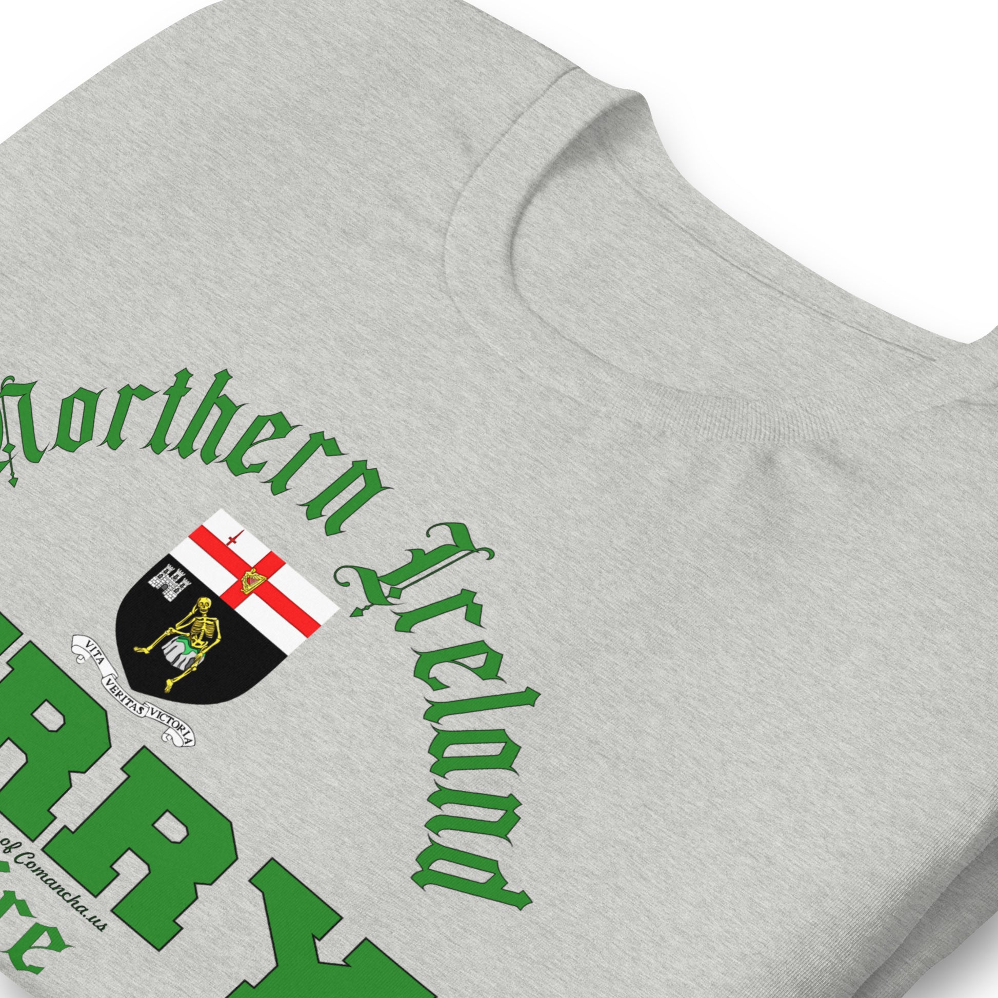 DERRY city tee,DERRY t-shirt, DERRY Ireland tee,DERRY - Northern Ireland t-shirt, Comancha Graphics,