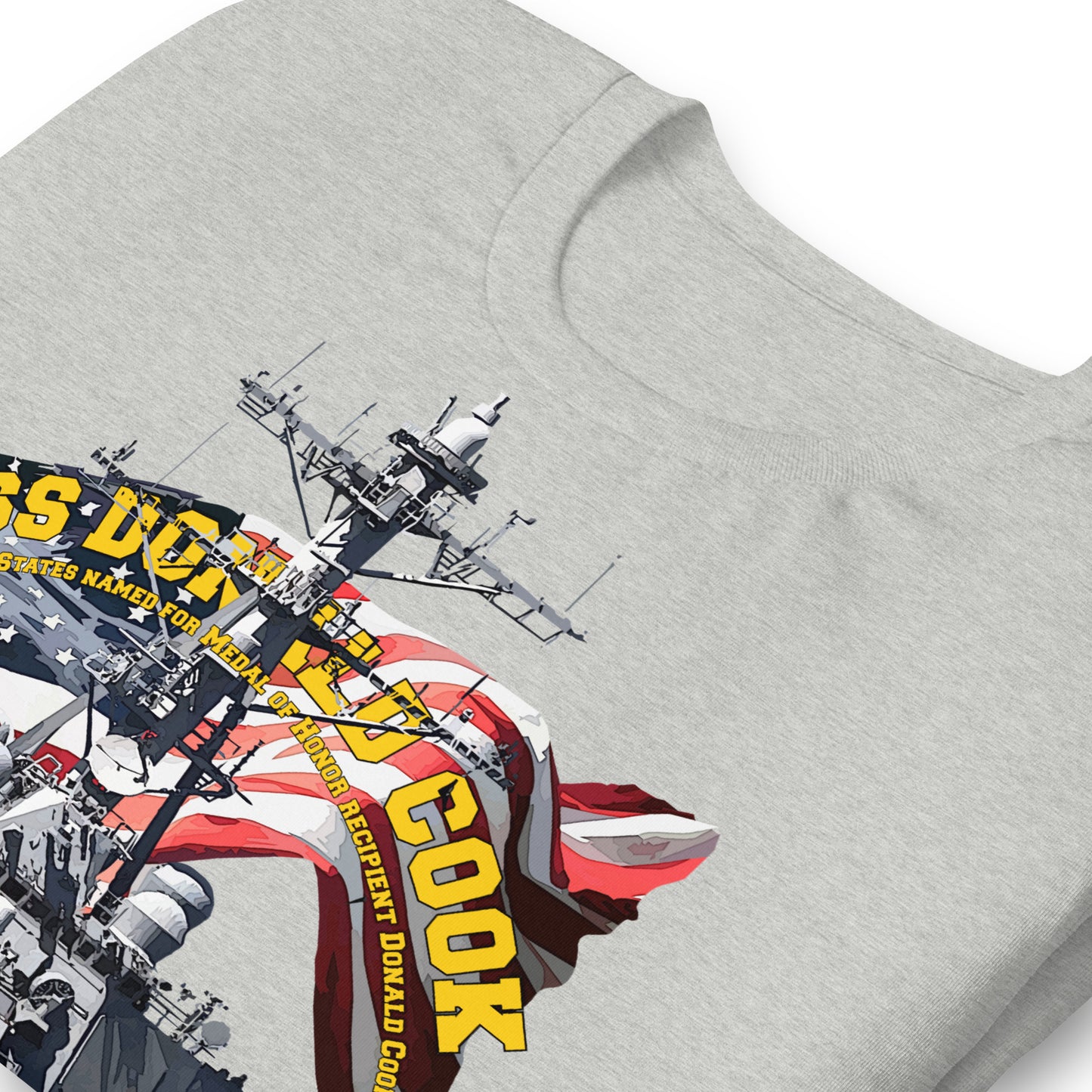 USS Donald Cook DDG-75 t-shirt