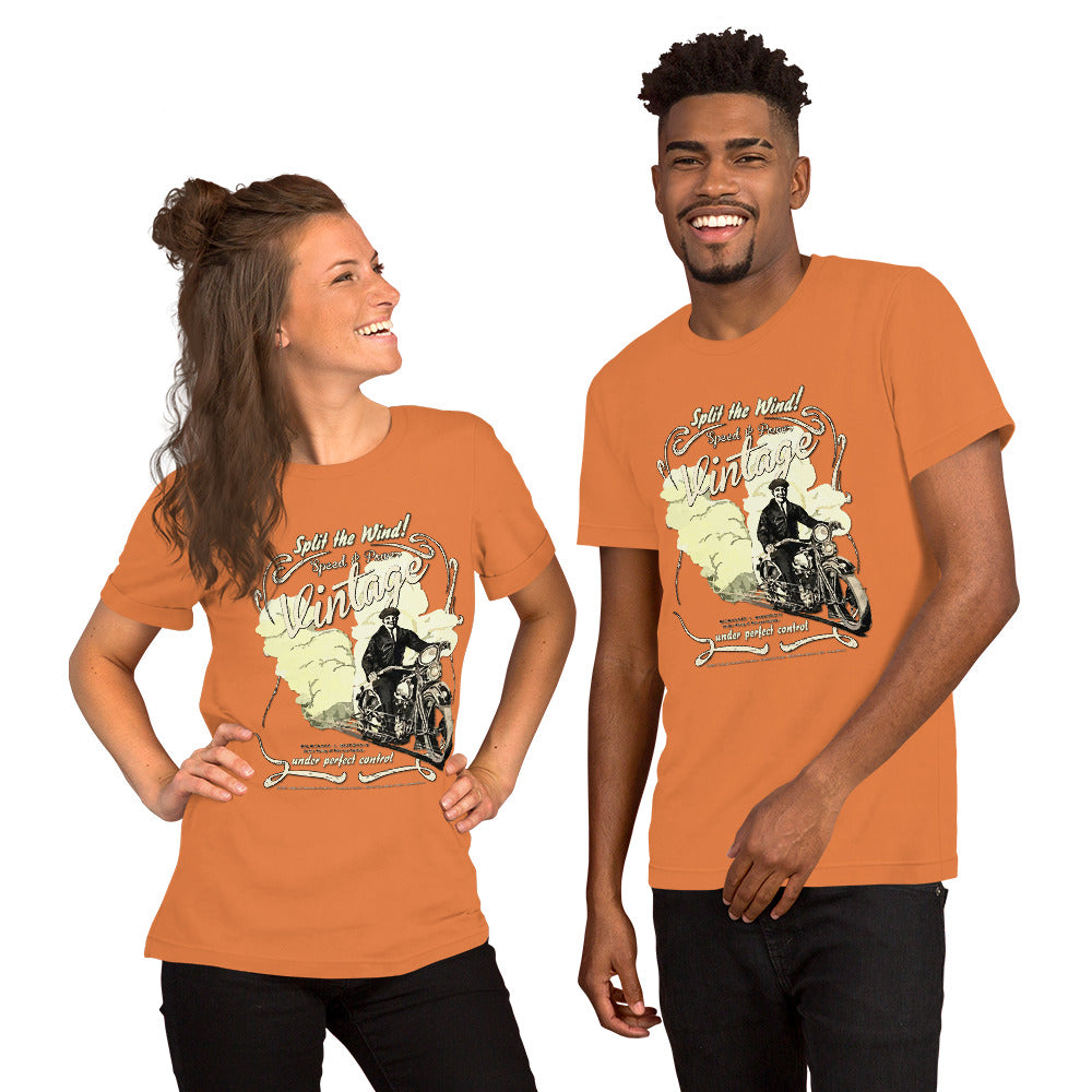 Vintage Motorcycles unisex Tee