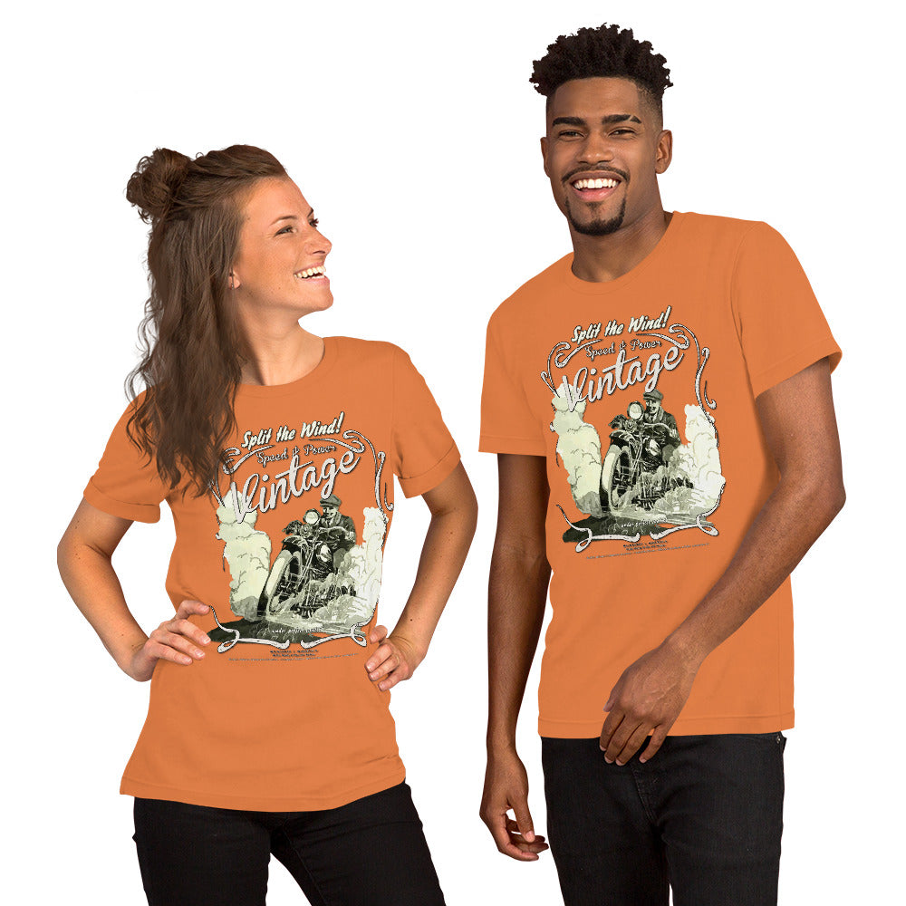 Vintage Motorcycles unisex Tee