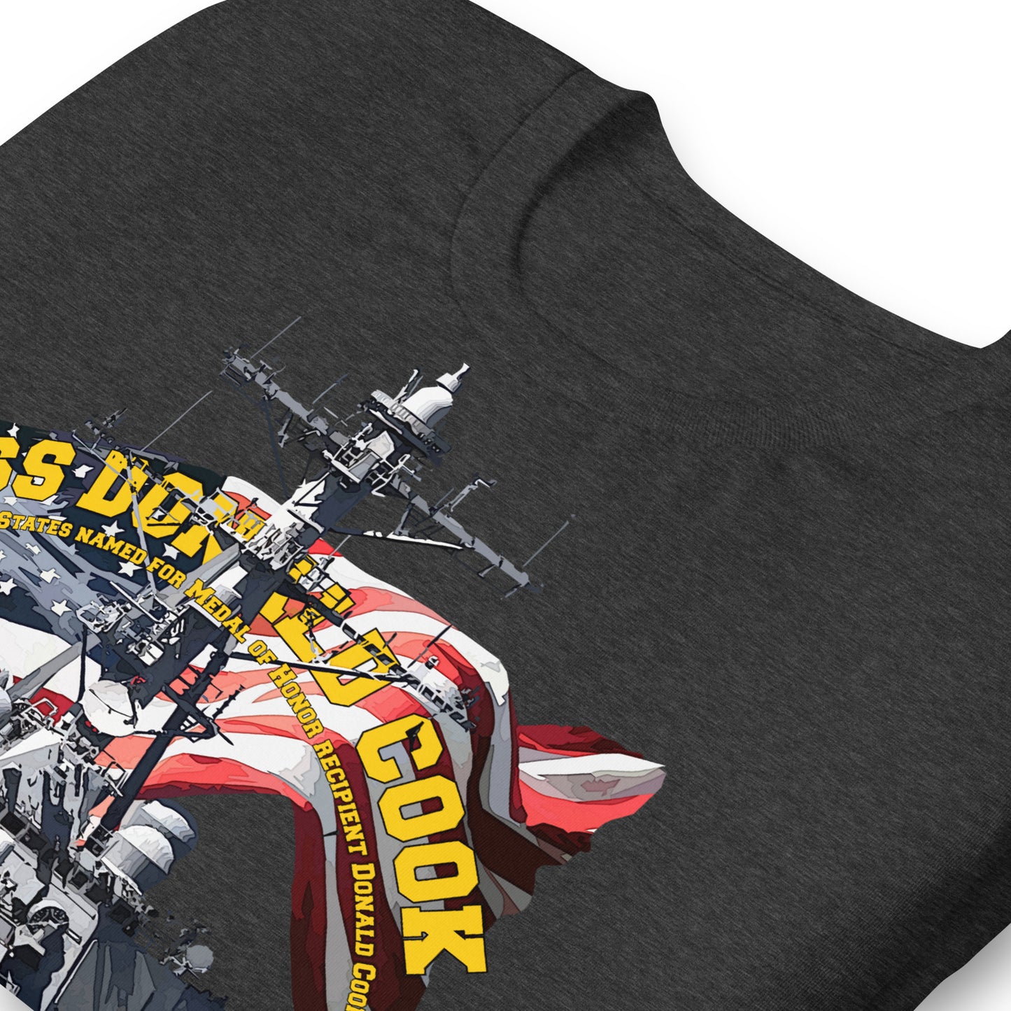 USS Donald Cook DDG-75 t-shirt