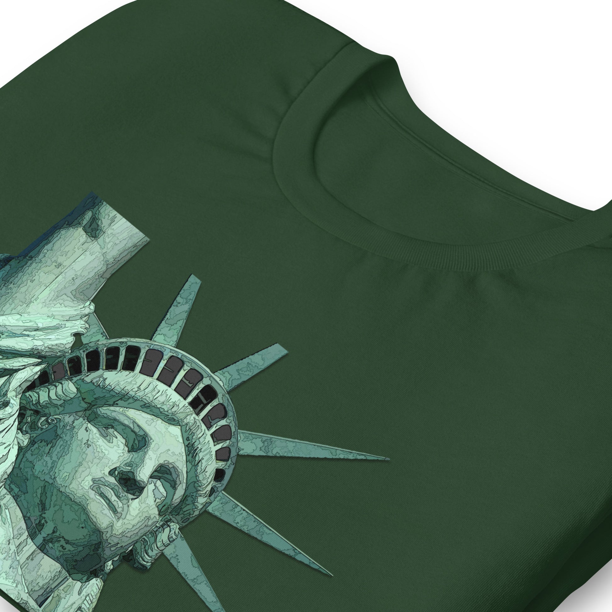 nyc gift tee,liberty gift tee,liberty nyc tee,nyc liberty tee,New York City Liberty T-shirt, Comancha Graphics,New York City Liberty T-shirt, Comancha Graphics tee,