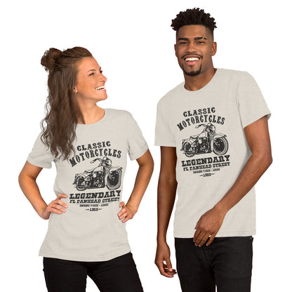 Classic Motorcycles - FL Panehead Street Unisex t-shirt