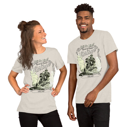 Vintage Motorcycles unisex Tee