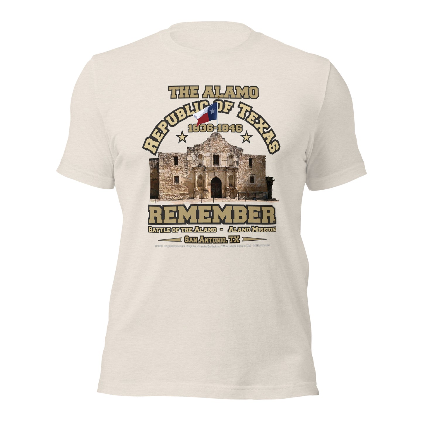 THE ALAMO Republic of Texas t-shirt,