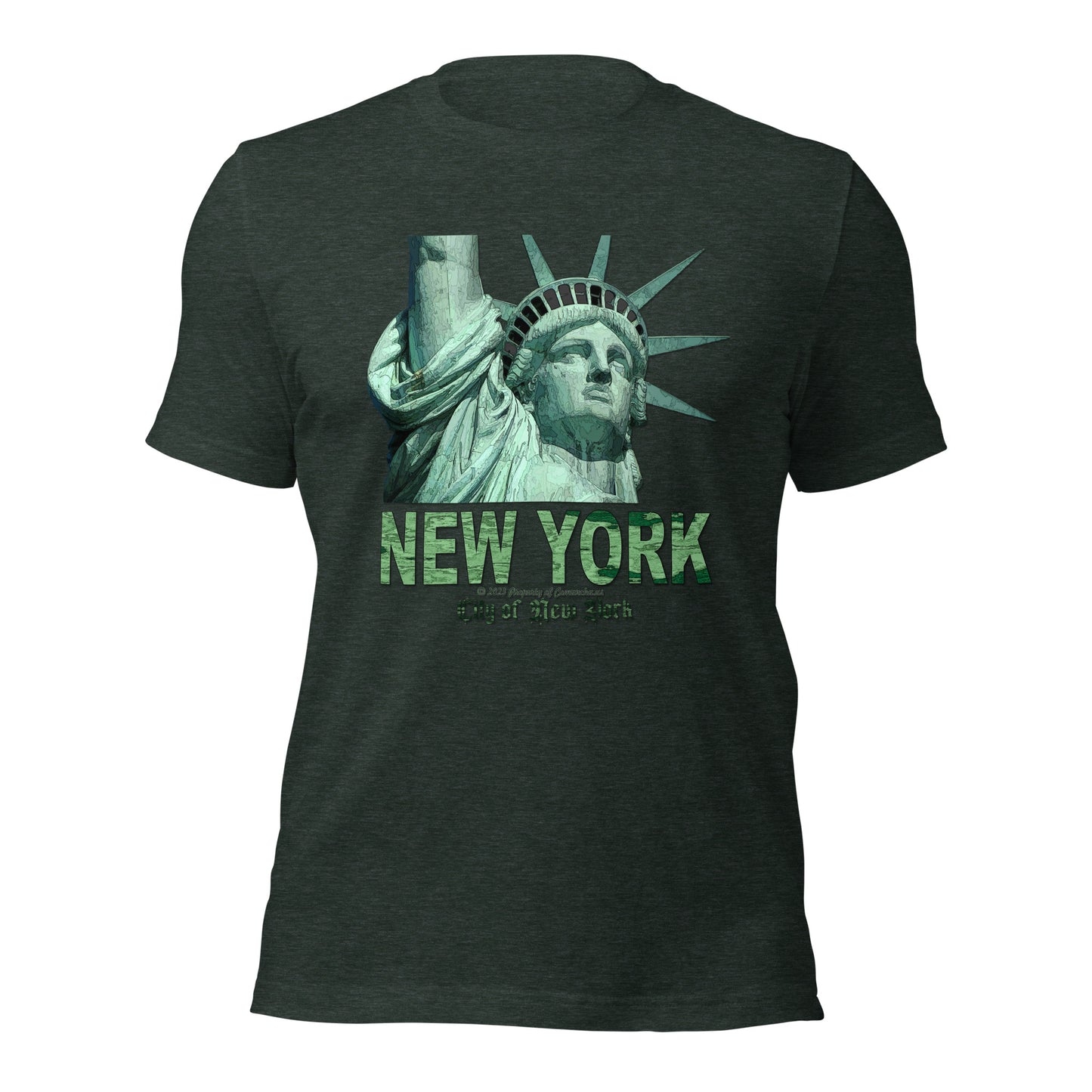 nyc gift tee,liberty gift tee,liberty nyc tee,nyc liberty tee,New York City Liberty T-shirt, Comancha Graphics,New York City Liberty T-shirt, Comancha Graphics tee,