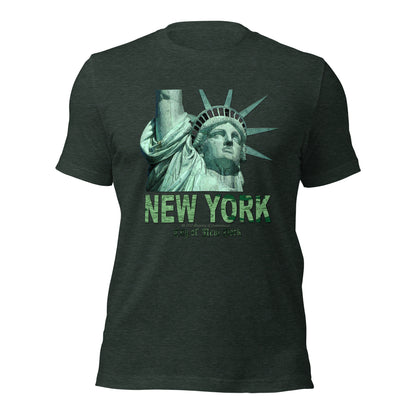 nyc gift tee,liberty gift tee,liberty nyc tee,nyc liberty tee,New York City Liberty T-shirt, Comancha Graphics,New York City Liberty T-shirt, Comancha Graphics tee,