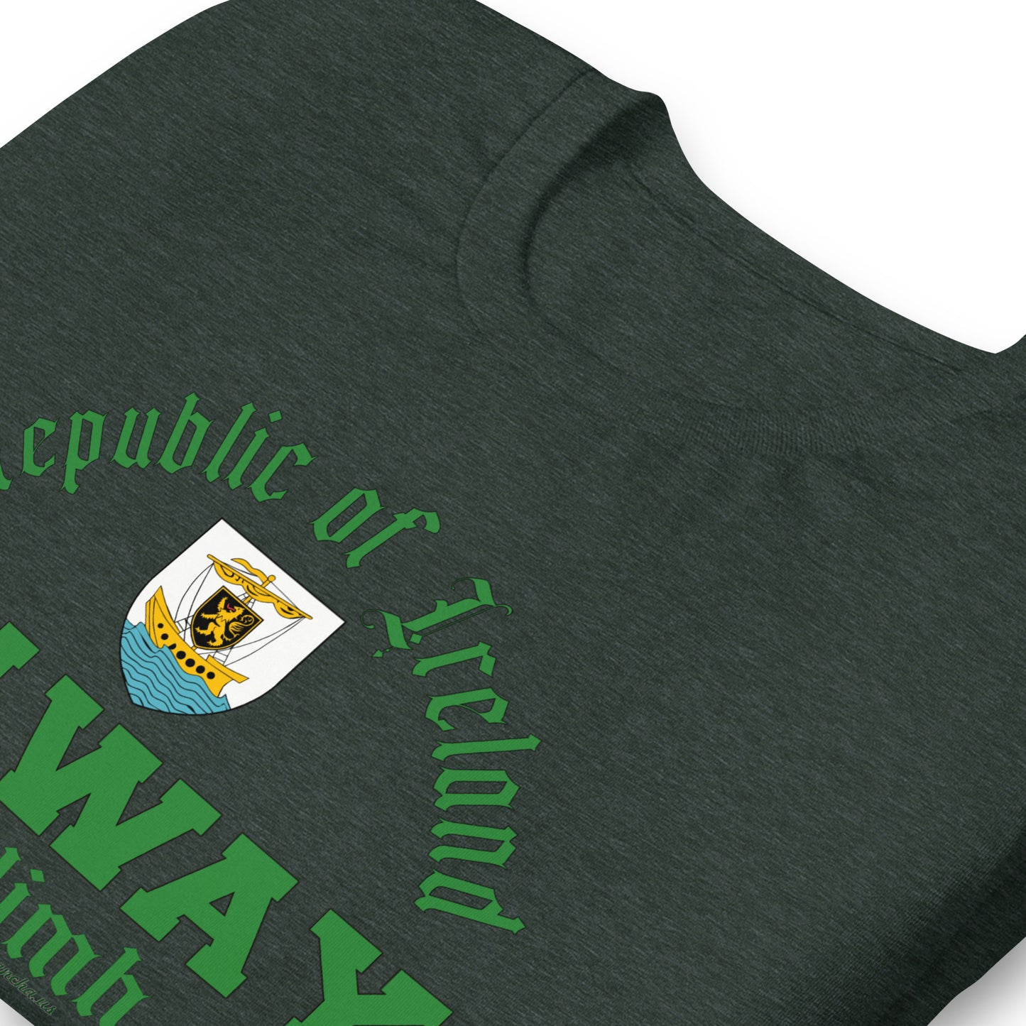 GALWAY t-shirt, GALWAY Ireland Tee,GALWAY city tee, GALWAY TGALWAY - Republic of Ireland t-shirt, Comancha Graphics,