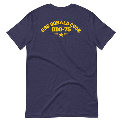 USS Donald Cook DDG-75 t-shirt