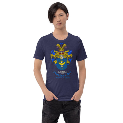 Herb Trzaska Koszulka, Trzaska Herb Rodowy T-shirt,