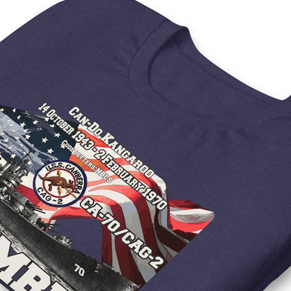 USS CANBERRA CA-70 T-shirt