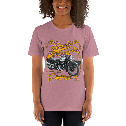 Vintage Motorcycle - Brough Superior SS100 unisex Tee, Comancha,