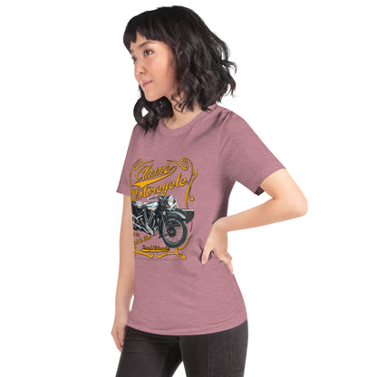 Vintage Motorcycle - Brough Superior SS100 unisex Tee, Comancha,