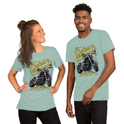 Classic Custom Motorcycles unisex Tee