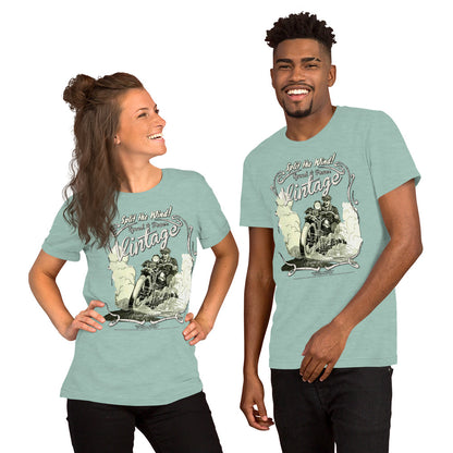 Vintage Motorcycles unisex Tee