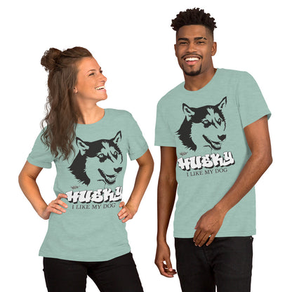 HUSKY Dog T-shirt