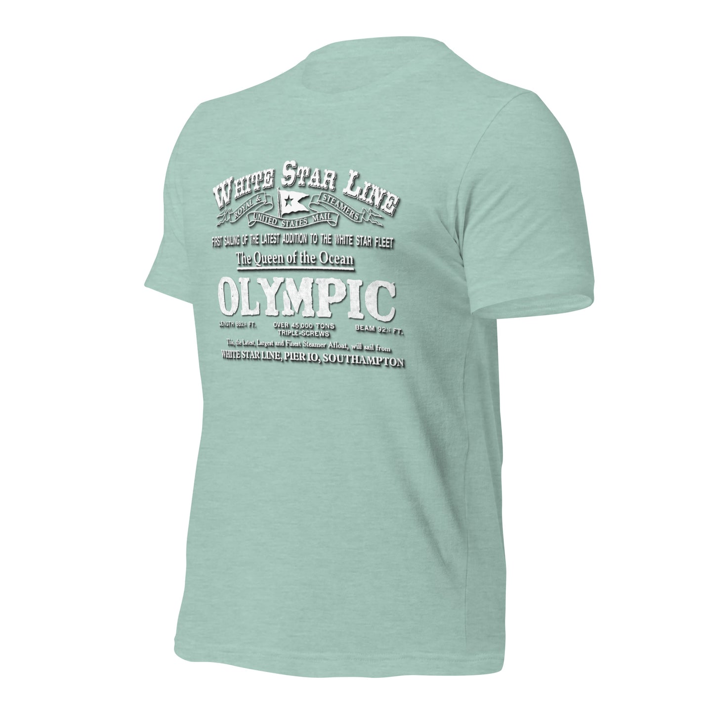 WHITE STAR LINE - Olympic transatlantic t-shirt