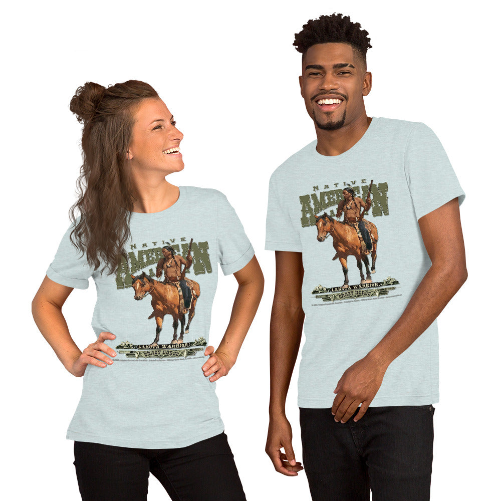 CRAZY HORSE Lakota warrior T-shirt