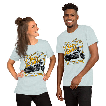 Classic American Bobber Motorcycle unisex Tee