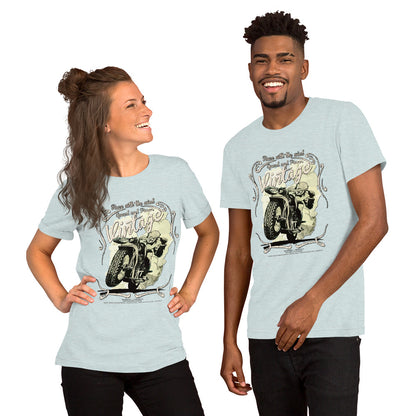 Vintage Motorcycles unisex Tee