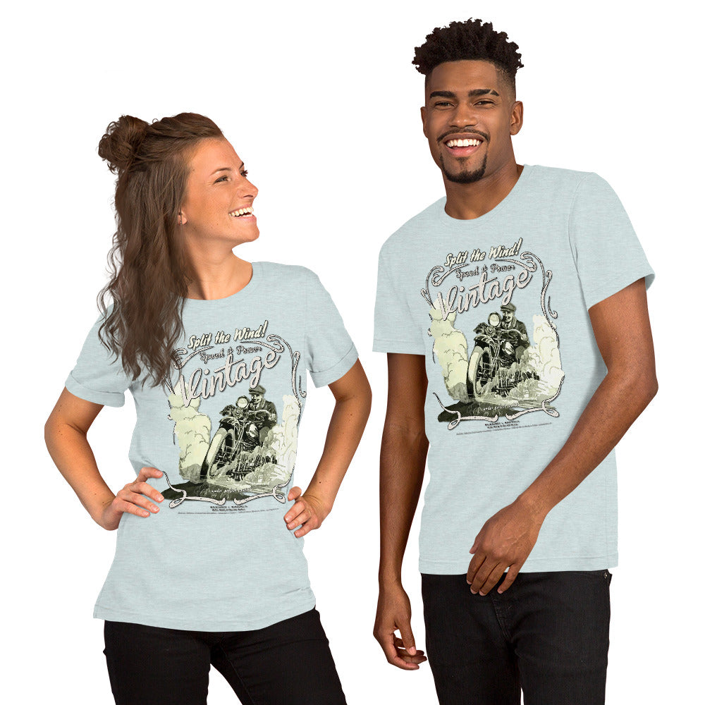 Vintage Motorcycles unisex Tee