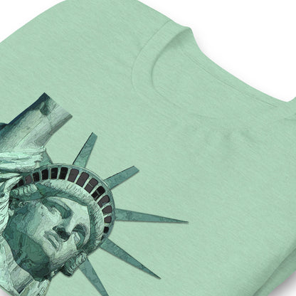 nyc gift tee,liberty gift tee,liberty nyc tee,nyc liberty tee,New York City Liberty T-shirt, Comancha Graphics,New York City Liberty T-shirt, Comancha Graphics tee,