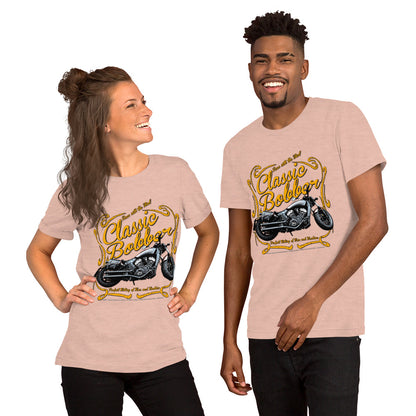 Classic American Bobber Motorcycle unisex Tee