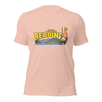 REDDING city California State tee,