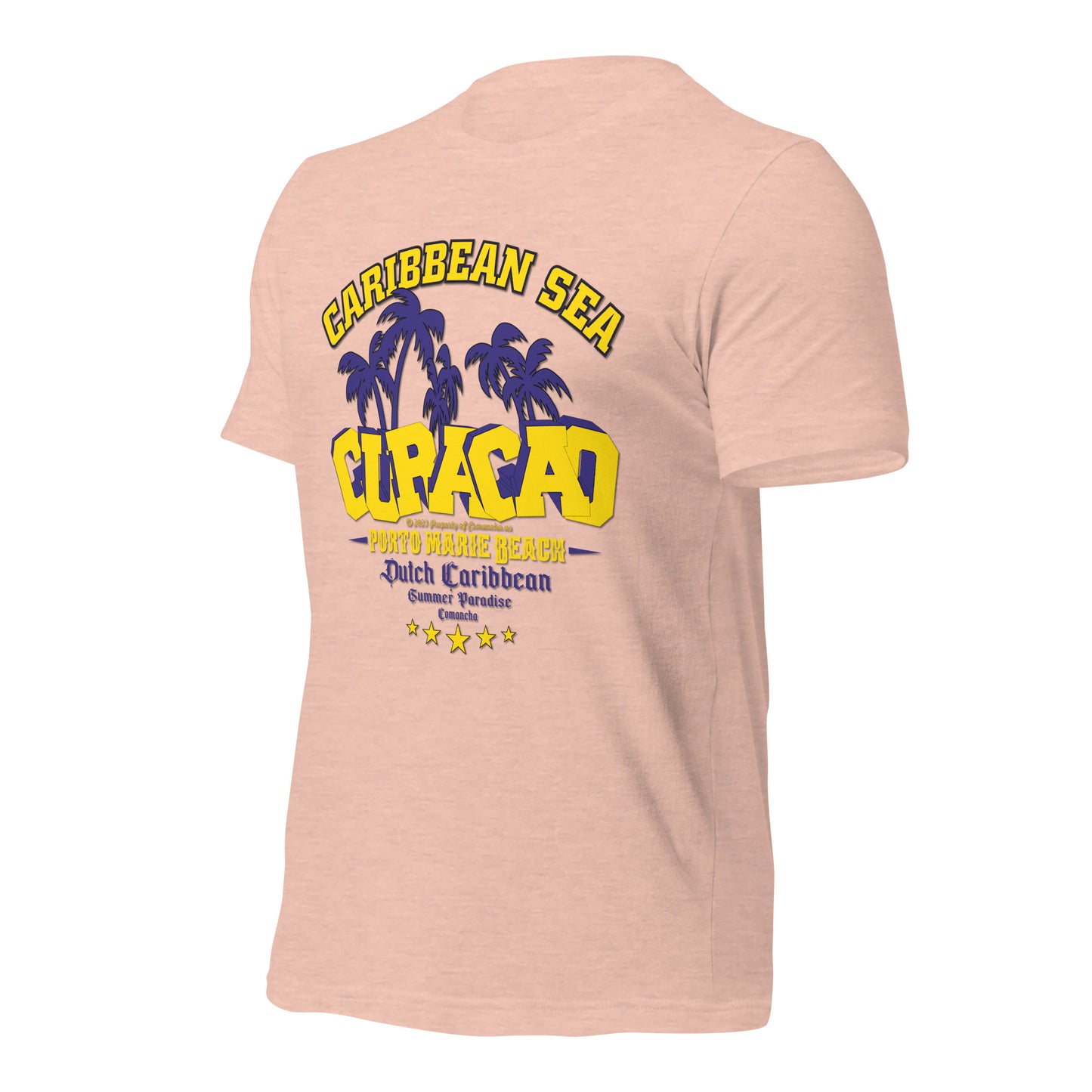 CURACAO tee,CURACAO t-shirt, Comancha Graphics tee,