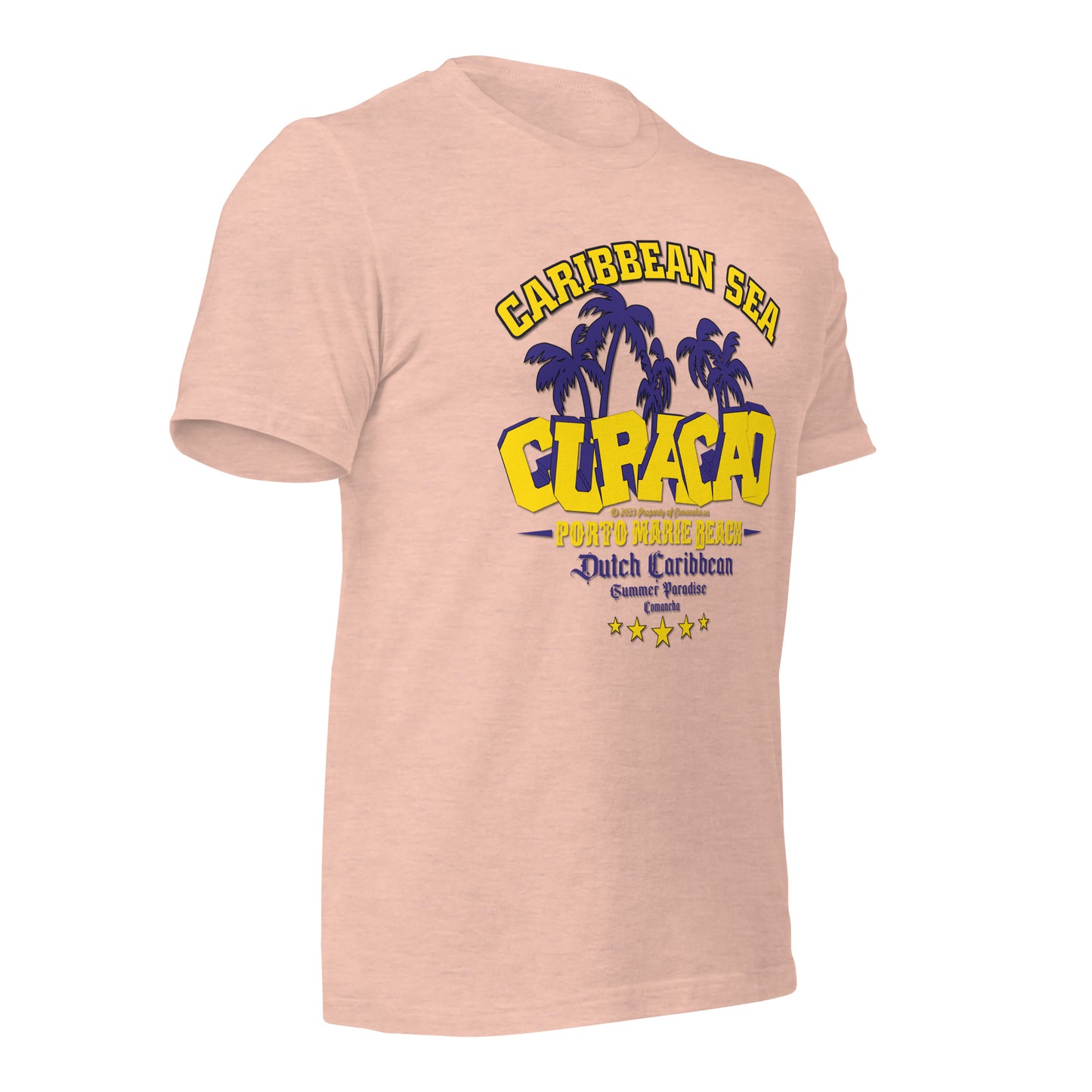 CURACAO tee,CURACAO t-shirt, Comancha Graphics tee,