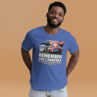 USS CANBERRA CA-70 T-shirt