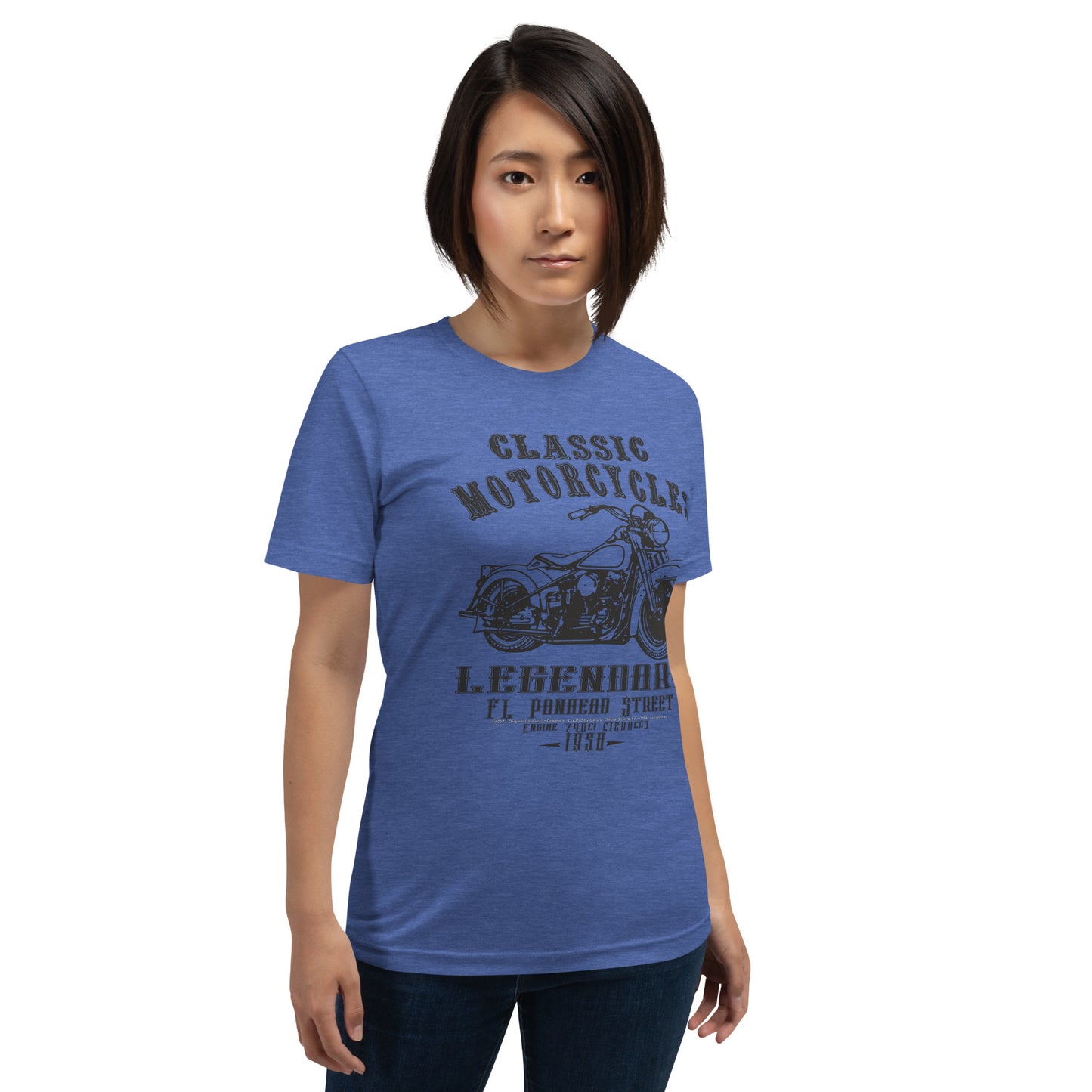 Classic Motorcycles - FL Panehead Street Unisex t-shirt