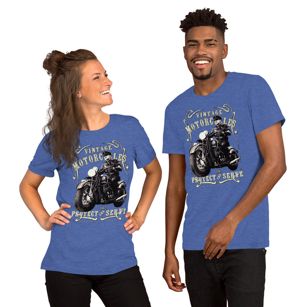 Police Motorcycles tee, Classic motorcycles tee, Custom motorcycle tee, motorcycle clothing, Vintage motorcycles tee, Best motorcycles tees,