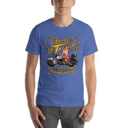 Vintage Police Highway Electra Glide Motorcycle t-shirt