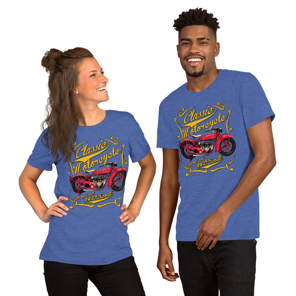 Classic Scout 1927 - Vintage Motorcycle Tee