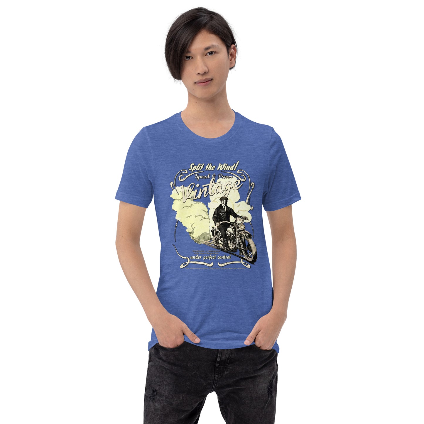 Vintage Motorcycles unisex Tee