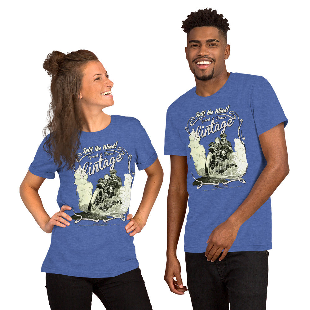 Vintage Motorcycles unisex Tee