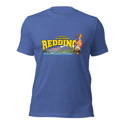 REDDING tee, REDDING ca tee,REDDING gift tee,REDDING city gift tee, California State tee,, Comancha Graphics tee,