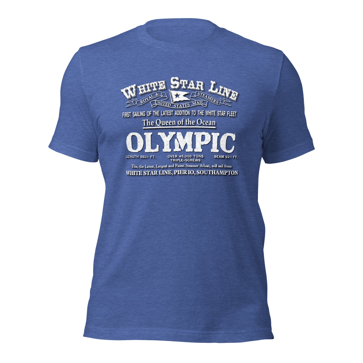 Olympic transatlantic t-shirt, WHITE STAR LINE - Olympic Classic t-shirt