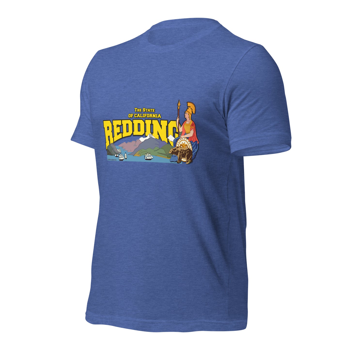 REDDING tee, REDDING ca tee,REDDING gift tee,REDDING city gift tee, California State tee,, Comancha Graphics tee,