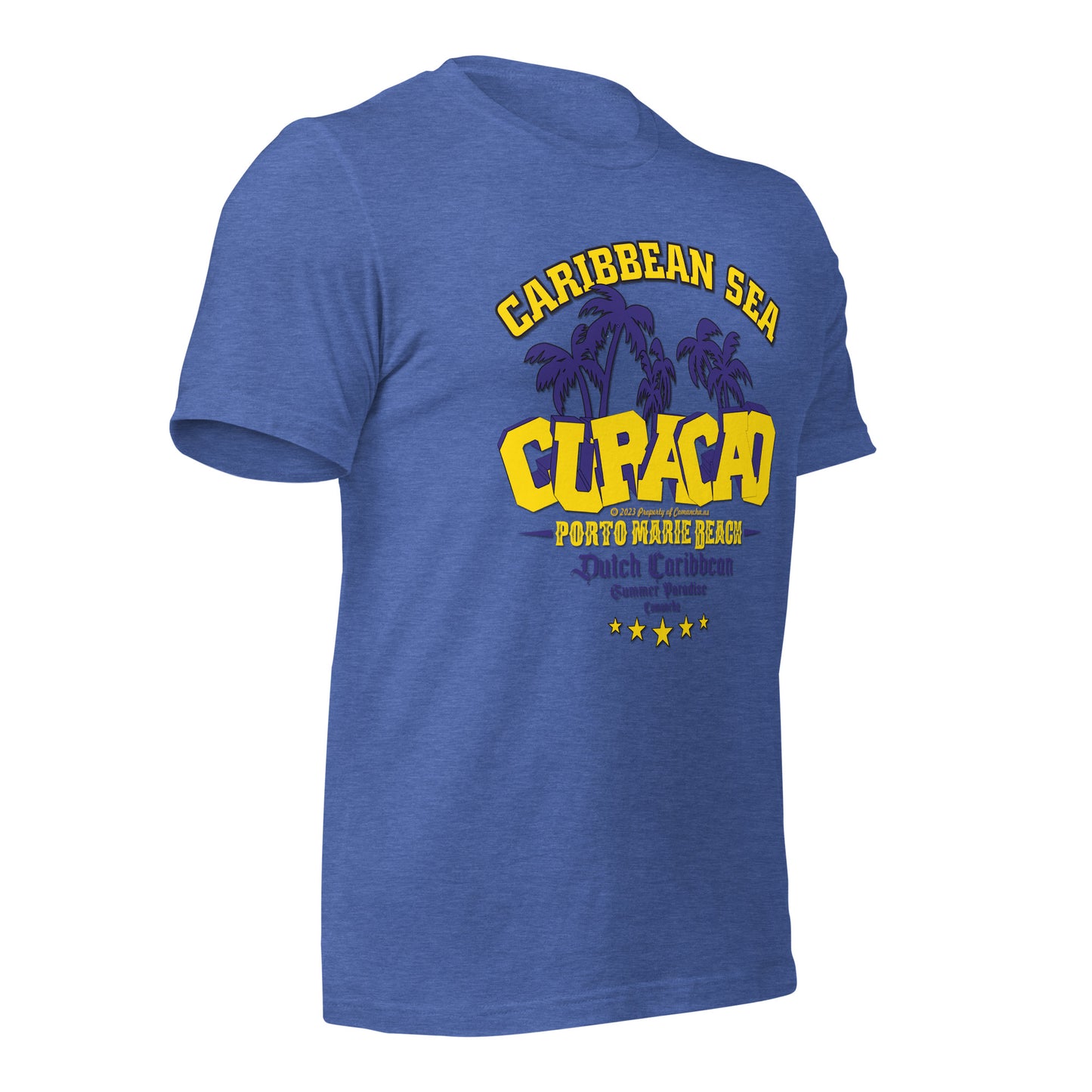 CURACAO tee,CURACAO t-shirt, Comancha Graphics tee,